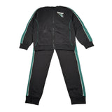 Diadora Completo 2 Pezzi Felpa-Pantalone tinta unita Nero per Bambino 102182257 NERO DIADORA 