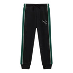 Diadora Completo 2 Pezzi Felpa-Pantalone tinta unita Nero per Bambino 102182257X NERO DIADORA 