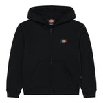 Dickies Felpa con Zip E Cappuccio tinta unita Nero per Bambino DK0A88B0BLK1 NERO DICKIES 