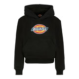 Dickies Felpa Chiusa con Cappuccio tinta unita con Stampa Nero per Bambino DK0DKWR27KBK1 NERO DICKIES 
