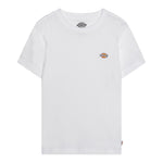 Dickies T-Shirt tinta unita con Logo Bianco per Bambino DK0KSR64KBK1 BIANCO DICKIES 