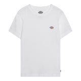 Dickies T-Shirt tinta unita con Logo Bianco per Bambino DK0KSR64KBK1 BIANCO DICKIES 