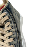 Diesel Sneaker In Denim tinta unita con Lacci Azzurro per Bambina BC1037 AZZURRO DIESEL 
