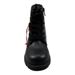 Diesel Stivale tinta unita con Lacci Nero per Bambina BC1045 NERO DIESEL 