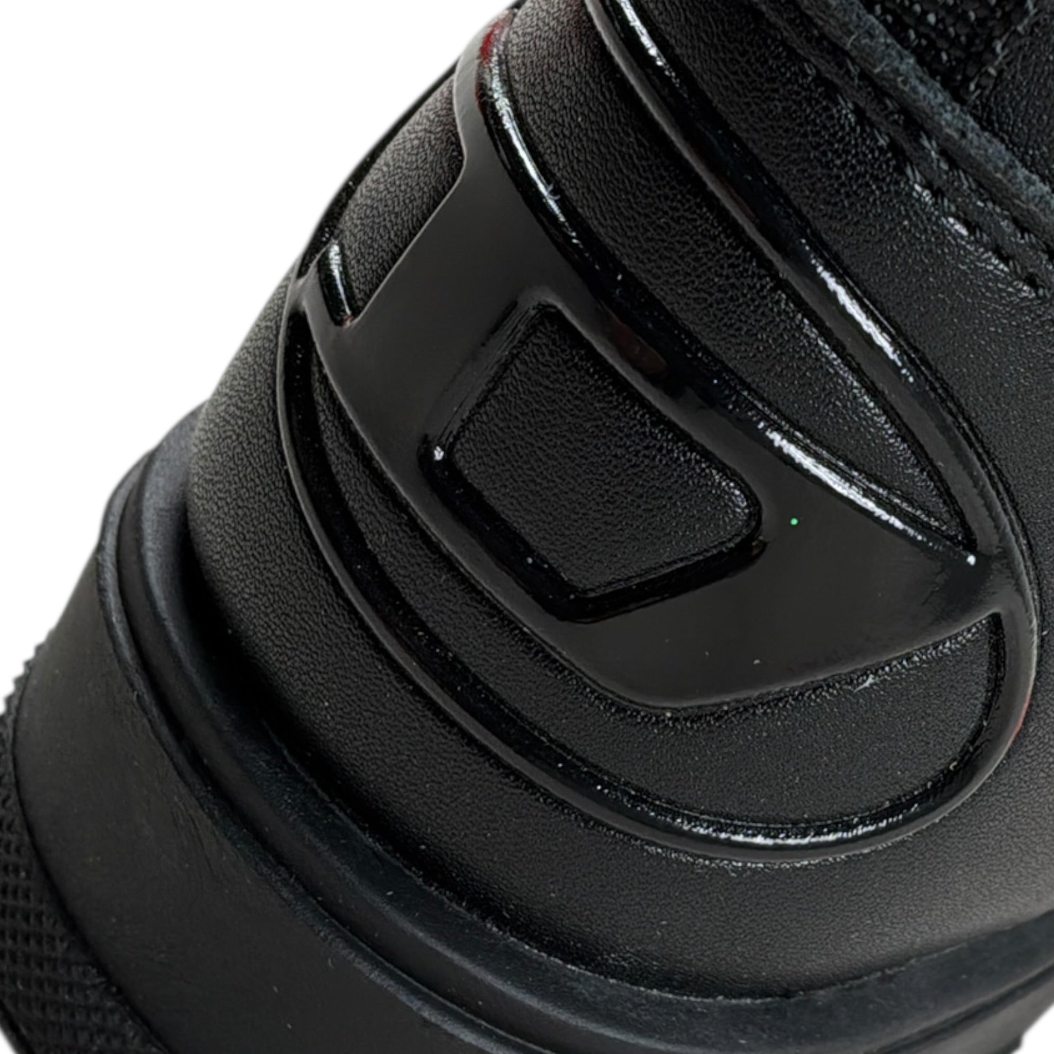 Diesel Stivale tinta unita con Lacci Nero per Bambina BC1045 NERO DIESEL 