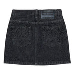Diesel Gonna tinta unita In Denim con Brillantini Nero per Bambina J00958 NERO DIESEL 