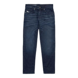 Diesel Jeans tinta unita con Girovita Regolabile Blu per Bambino J00994 BLU DIESEL 