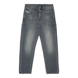 Diesel Jeans tinta unita con Girovita Regolabile Grigio per Bambino J00994X GRIGIO DIESEL 