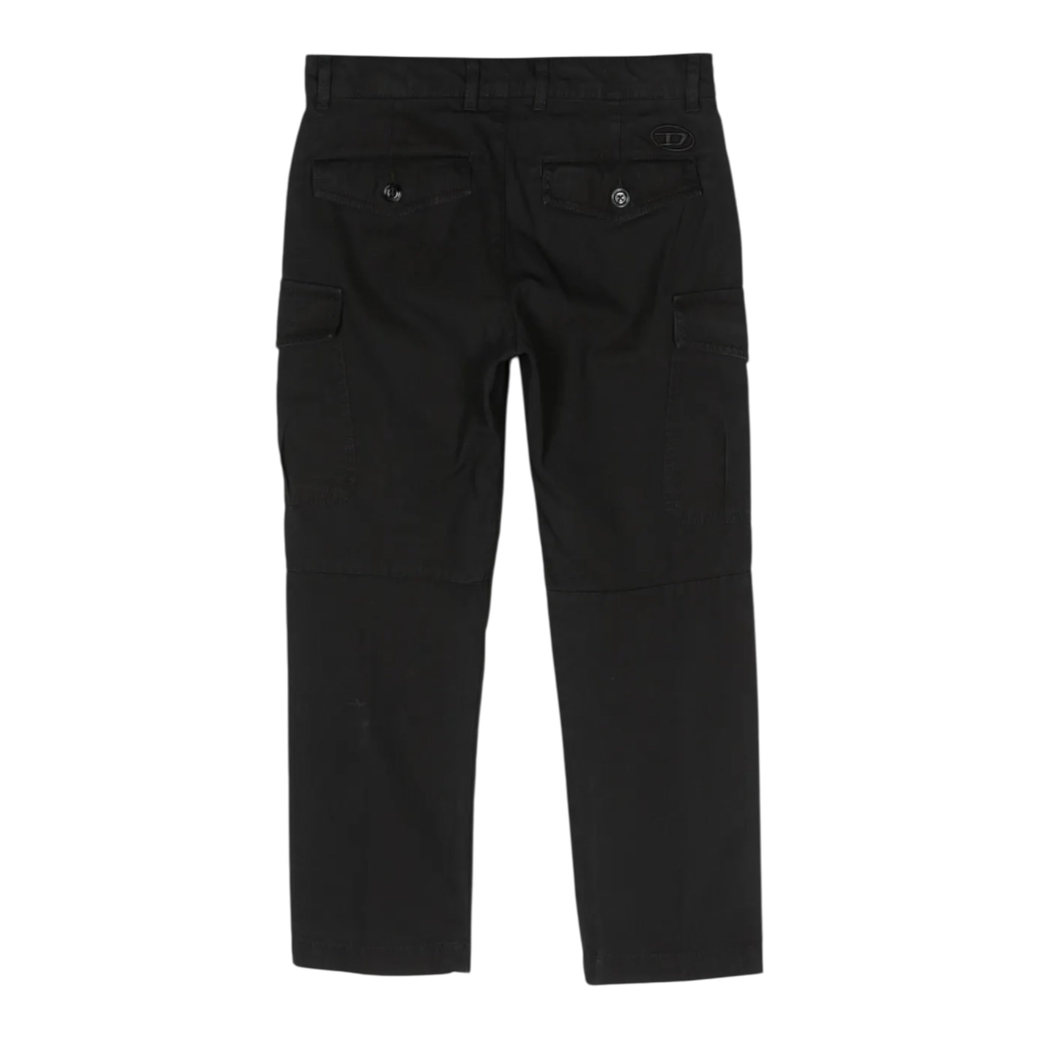 Diesel Jeans tinta unita con Girovita Regolabile Nero per Bambino J01427 NERO DIESEL 