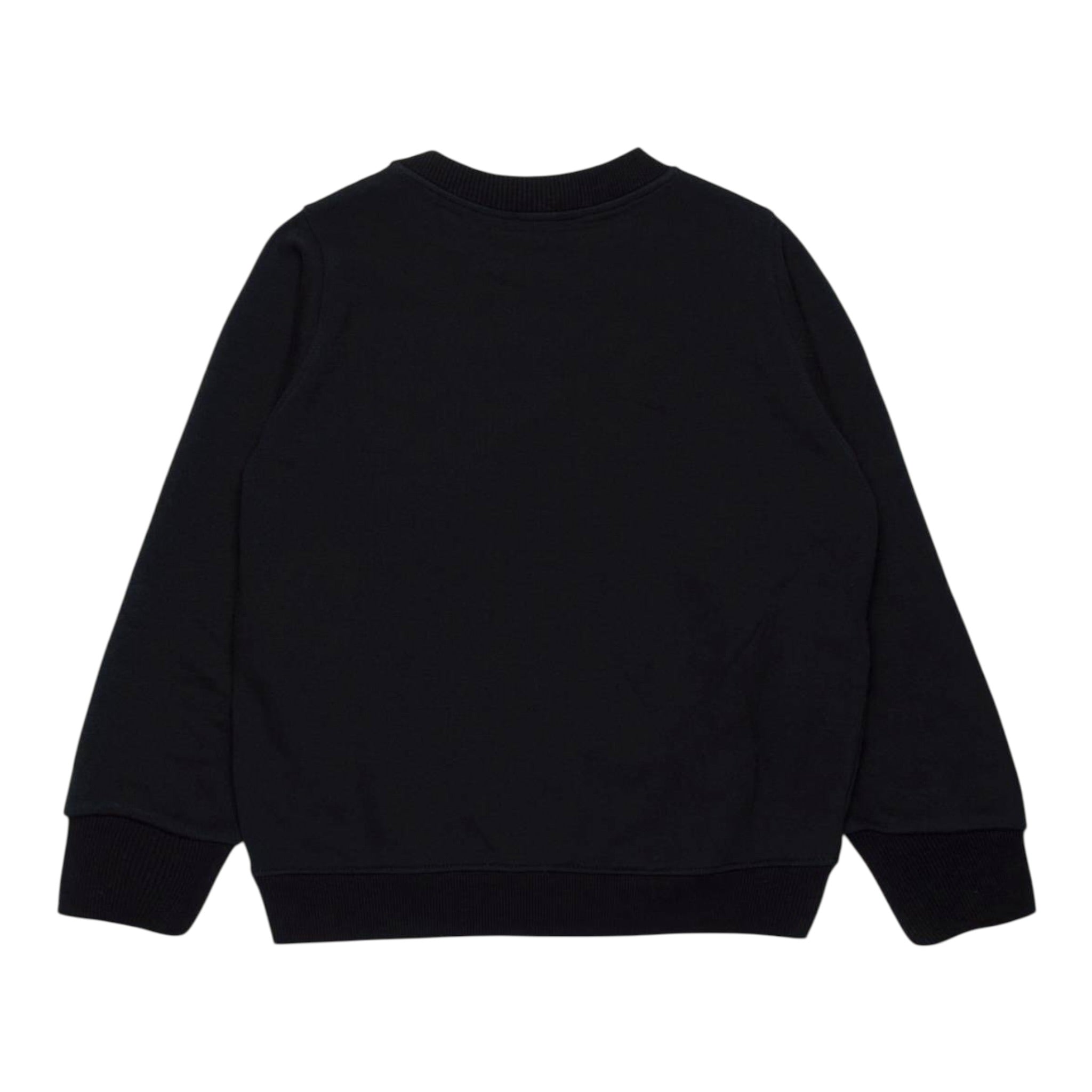 Diesel Felpa tinta unita con Brillantini Nero per Bambina J01952 NERO DIESEL 