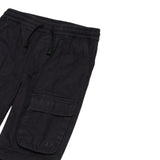 Diesel Pantalone tinta unita con Elastico In Vita Nero per Bambino J02057 NERO DIESEL 