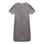Diesel Abito tinta unita Mezza Manica Argento per Bambina J02068 ARGENTO DIESEL 