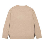 Diesel Maglia tinta unita con Logo Beige per Bambina J02085 BEIGE DIESEL 