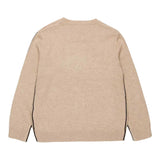 Diesel Maglia tinta unita con Logo Beige per Bambina J02085 BEIGE DIESEL 