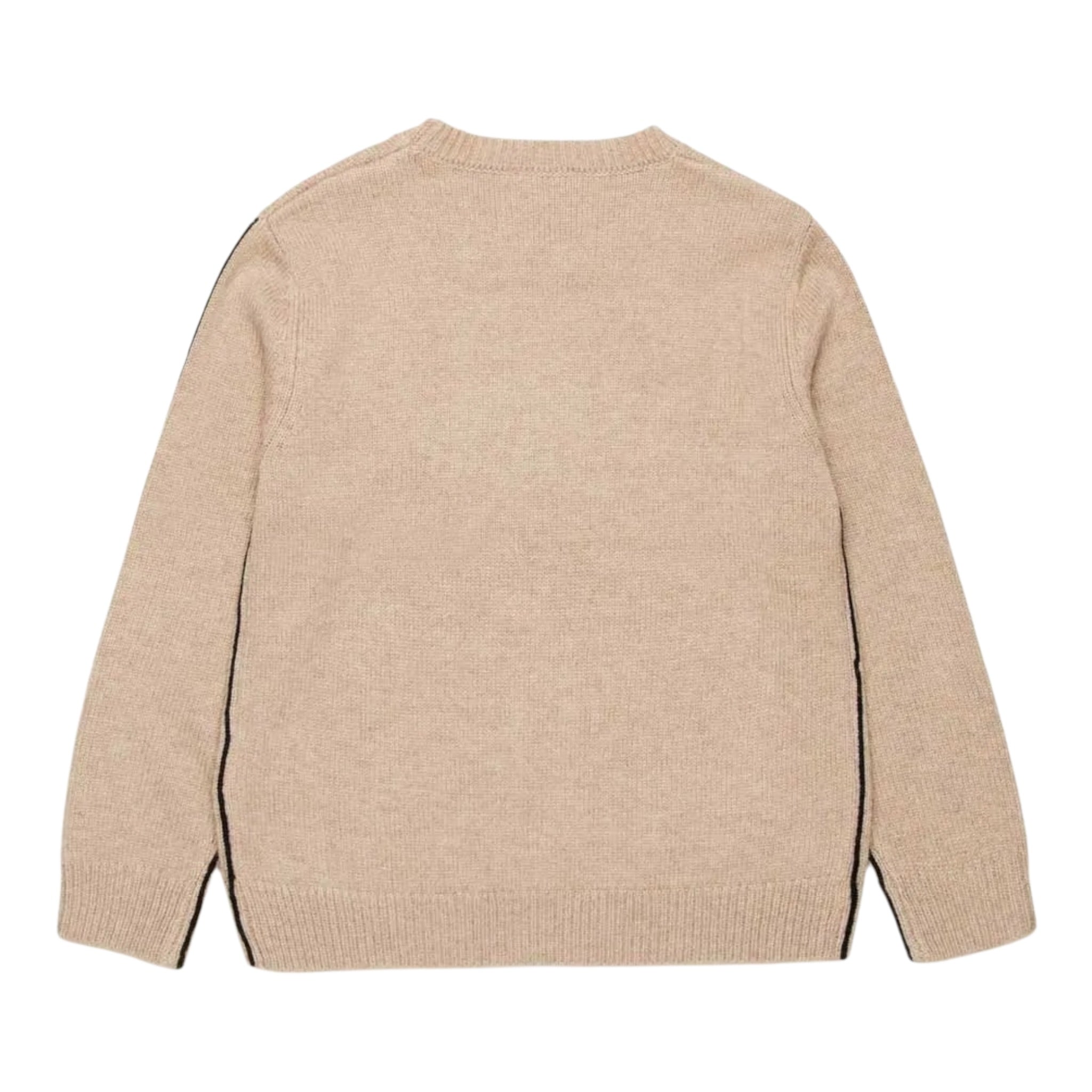 Diesel Maglia tinta unita con Logo Beige per Bambina J02085 BEIGE DIESEL 