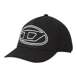 Diesel Cappello Modello Berretto tinta unita con Logo Nero per Bambino J02132 NERO DIESEL 