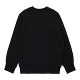 Diesel Felpa tinta unita con Logo Nero per Bambino J02234 NERO DIESEL 