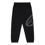 Diesel Pantalone Modello Tuta Tinta Uinita con Logo Nero per Bambina J02272 NERO DIESEL 