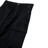 Diesel Jeans Modello Cargo tinta unita Nero per Bambina J02329 NERO DIESEL 