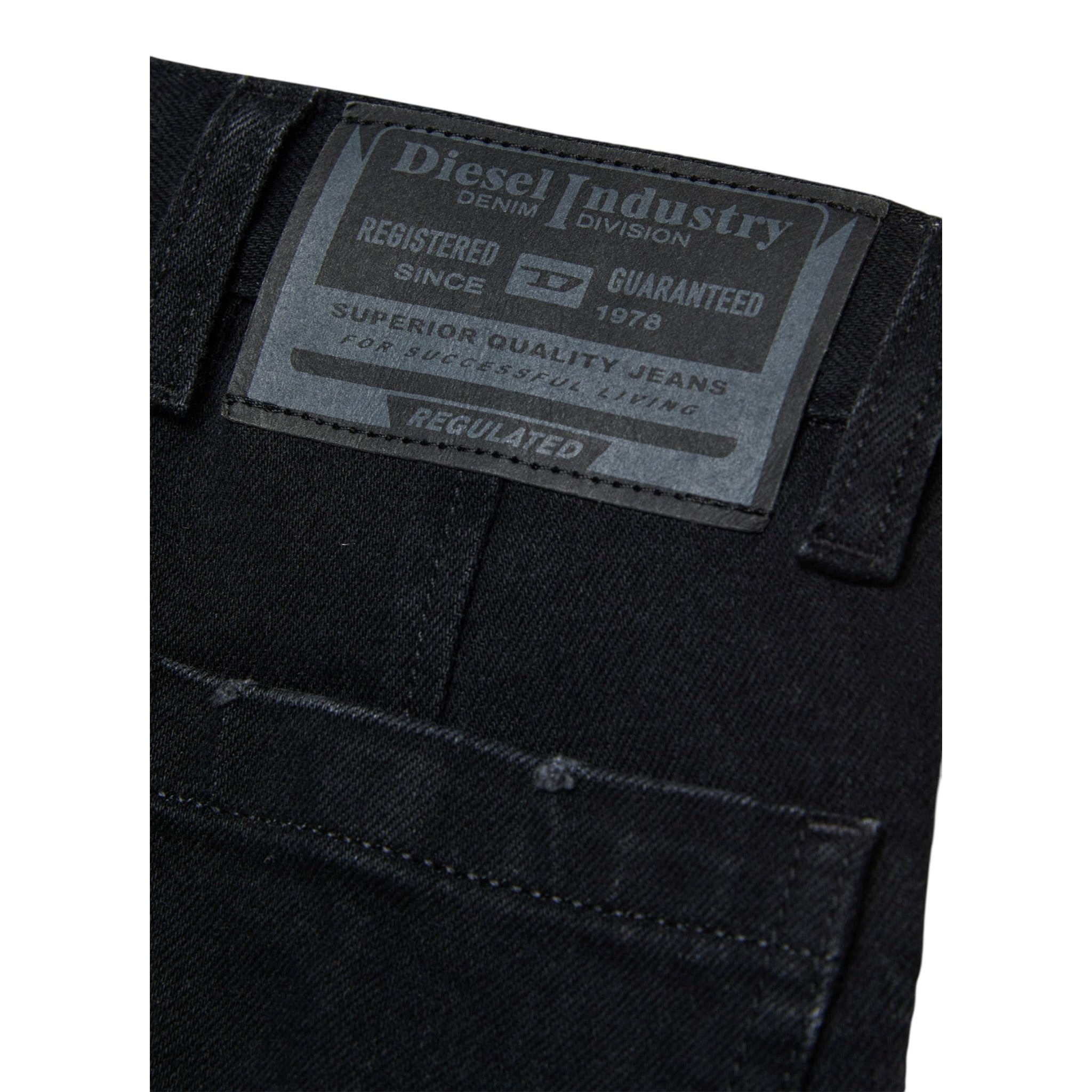 Diesel Jeans Modello Cargo tinta unita Nero per Bambina J02329X NERO DIESEL 