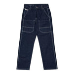 Diesel Jeans tinta unita con Girovita Regolabile Blu per Bambino J02330 BLU DIESEL 