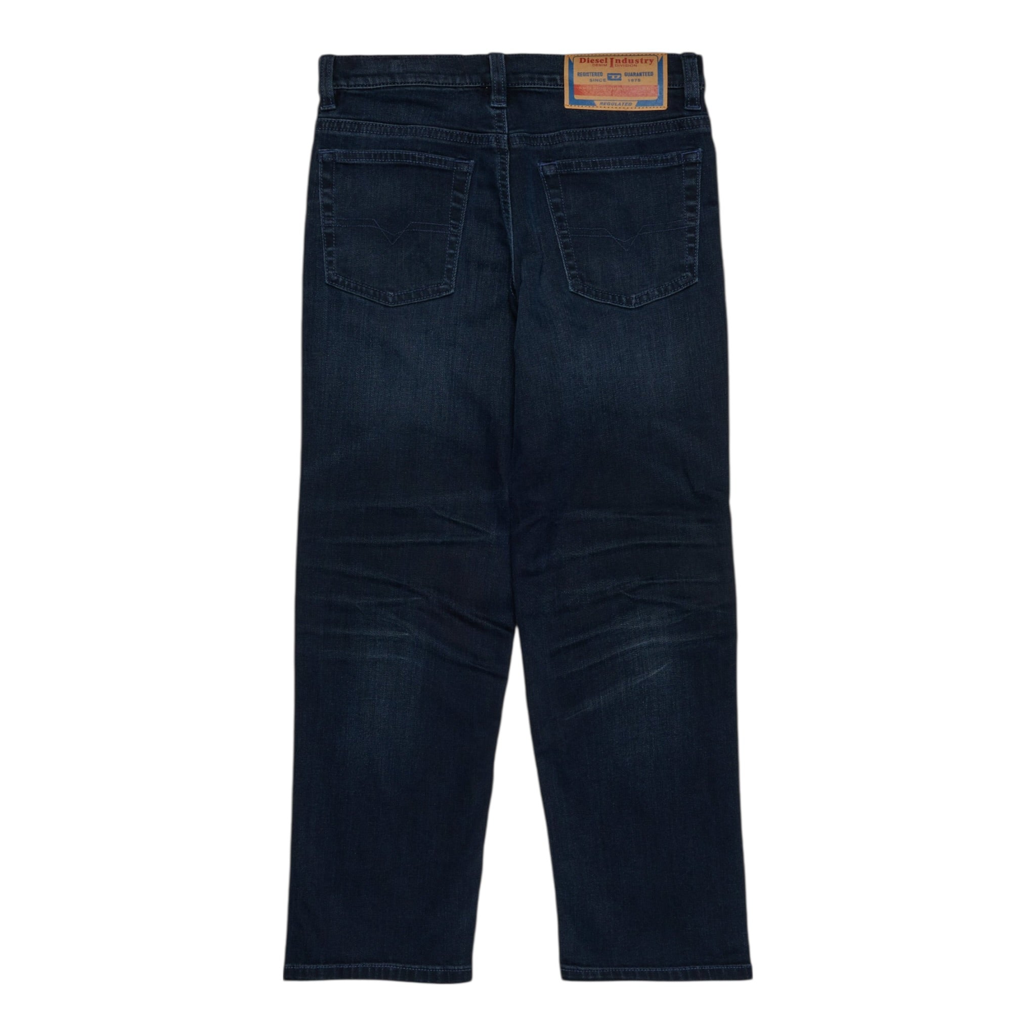 Diesel Jeans tinta unita con Girovita Regolabile Blu per Bambino J02344 BLU DIESEL 