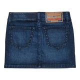 Diesel Gonna In Denim tinta unita Blu per Bambina J02346 BLU DIESEL 