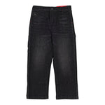 Diesel Jeans tinta unita con Girovita Regolabile Nero per Bambino J02361 NERO DIESEL 