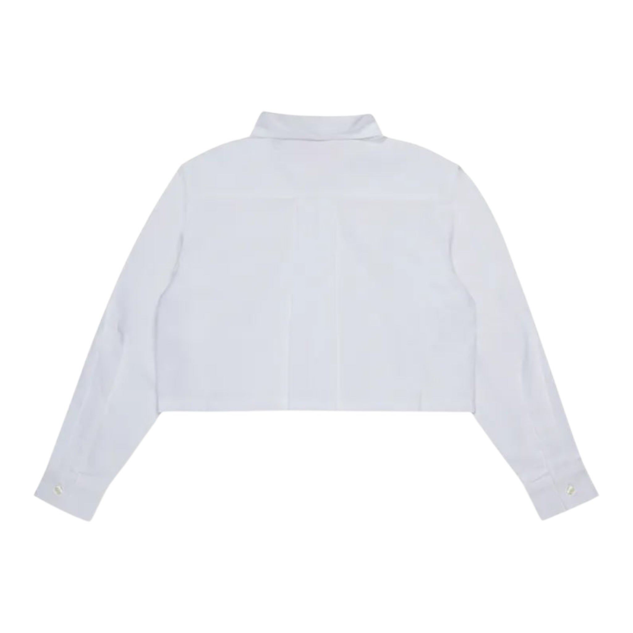 Diesel Camicia Modello Crop tinta unita Bianco per Bambina J02373X BIANCO DIESEL 