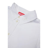 Diesel Camicia Modello Crop tinta unita Bianco per Bambina J02373X BIANCO DIESEL 
