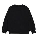 Diesel Felpa Chiusa tinta unita con Logo Nero per Bambino J02417X NERO DIESEL 