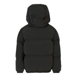 Diesel Giubbino tinta unita con Zip E Logo Nero per Bambina J02422KXBQ0 NERO DIESEL 