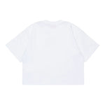 Diesel T-Shirt tinta unita con Logo Bianco per Bambina J02428 BIANCO DIESEL 