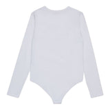 Diesel Body Tinta Uinita con Logo Bianco per Bambina J02433 BIANCO DIESEL 