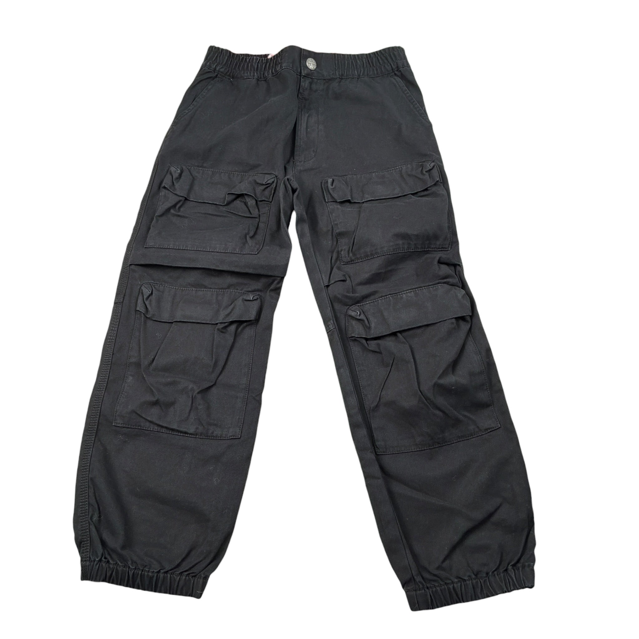 Diesel Pantalone tinta unita con Elastico In Vita Nero per Bambino J02460 NERO DIESEL 