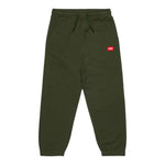 Diesel Pantalone Tuta tinta unita con Logo Verde per Bambino J02461X VERDE DIESEL 