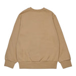 Diesel Felpa tinta unita con Logo Beige per Bambino J02486X BEIGE DIESEL 