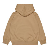 Diesel Felpa tinta unita con Cappuccio E Stampa Beige per Bambino J02487X BEIGE DIESEL 