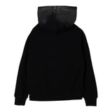 Diesel Felpa tinta unita con Cappuccio Nero per Bambino J02492 NERO DIESEL 