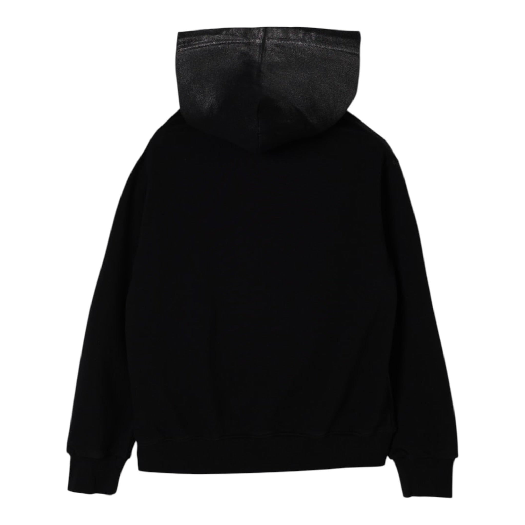 Diesel Felpa tinta unita con Cappuccio Nero per Bambino J02492 NERO DIESEL 