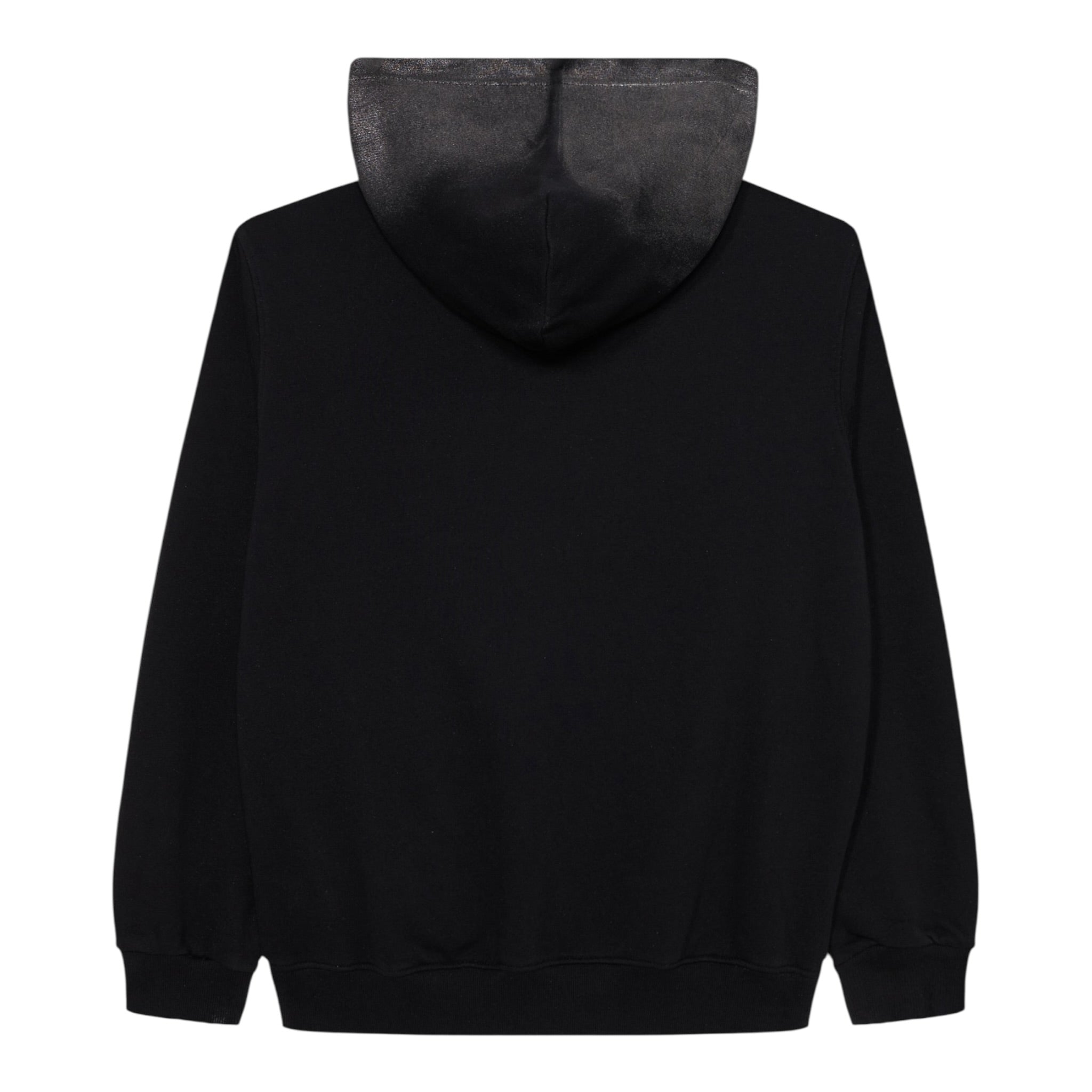 Diesel Felpa tinta unita con Cappuccio Nero per Bambino J02492X NERO DIESEL 