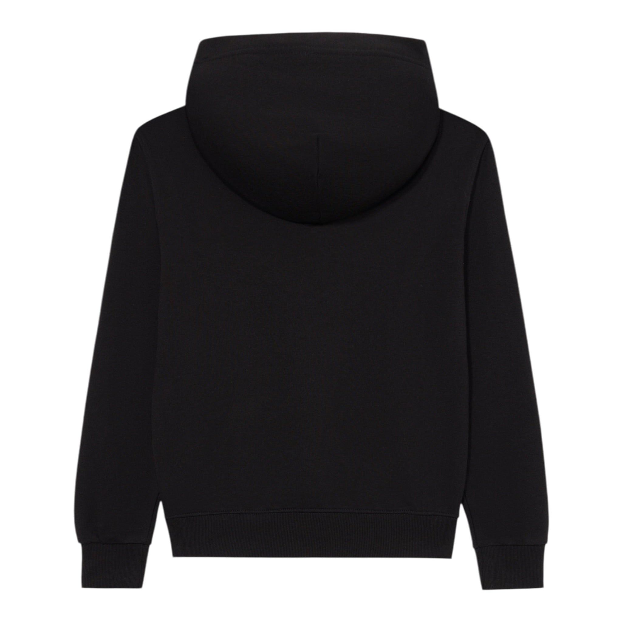 Diesel Felpa Chiusa tinta unita con Cappuccio Nero per Bambino J02502XX NERO DIESEL 