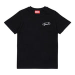 Diesel T-Shirt tinta unita con Logo Nero per Bambino J02526X NERO DIESEL 