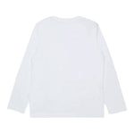 Diesel Shirt tinta unita con Logo Bianco per Bambino J02528X BIANCO DIESEL 