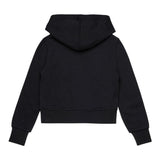 Diesel Felpa Chiusa con Cappuccio tinta unita Nero per Bambina J20416 NERO DIESEL 