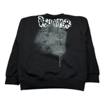 Disclaimer Felpa Smanicata tinta unita con Logo Nero per Bambino 25EDK58418 NERO DISCLAIMER 