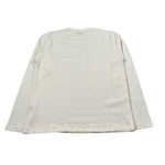 Disclaimer Shirt Girocollo tinta unita con Logo Panna per Bambino 25IDK58209 PANNA DISCLAIMER 