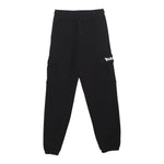 Disclaimer Pantalone Tuta tinta unita con Logo Nero per Bambino 25IDK58605 NERO DISCLAIMER 