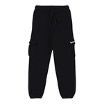 Disclaimer Pantalone Tuta tinta unita con Logo Nero per Bambino 25IDK58605X NERO DISCLAIMER 