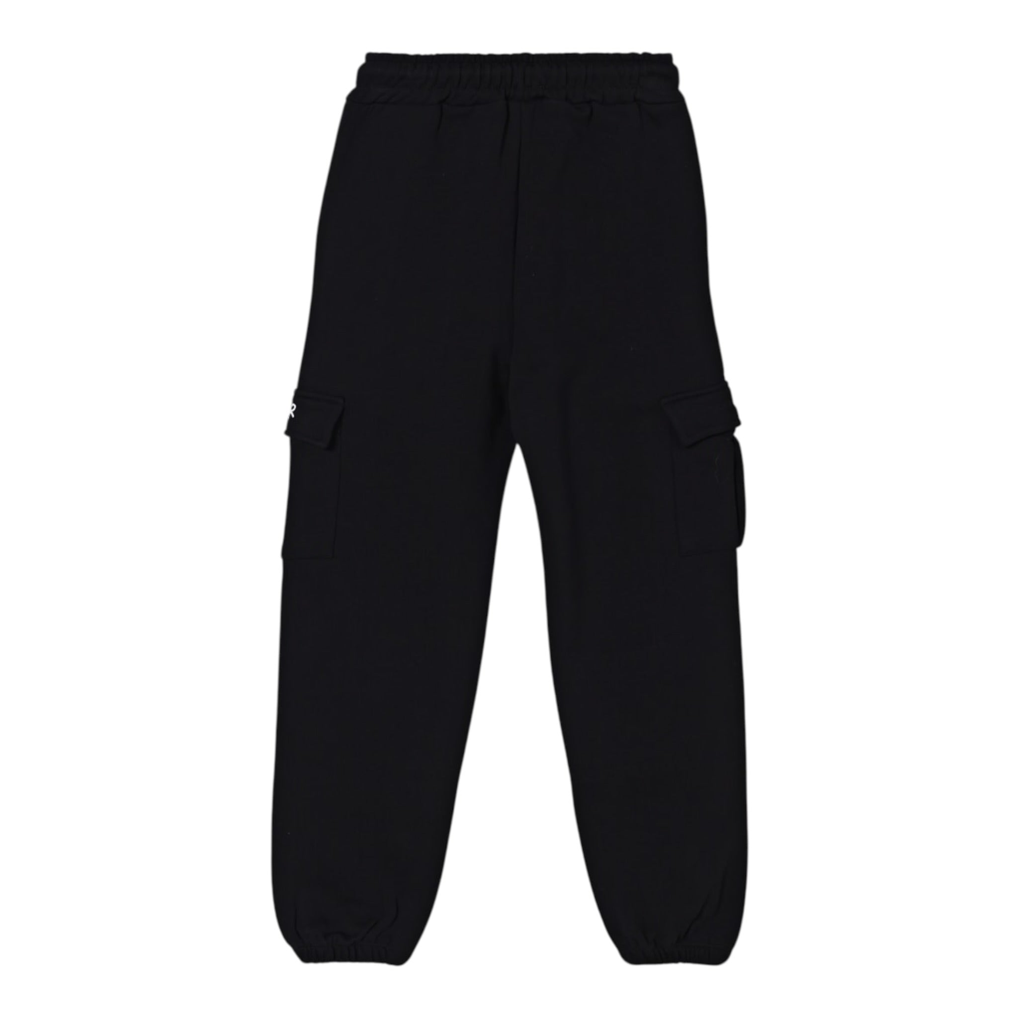 Disclaimer Pantalone Tuta tinta unita con Logo Nero per Bambino 25IDK58605X NERO DISCLAIMER 